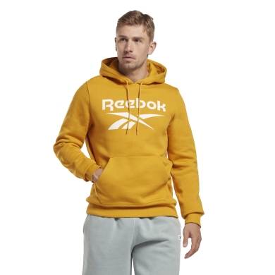 Reebok Kapuzenpullover Identity Fleece Hoodie gelb Herren